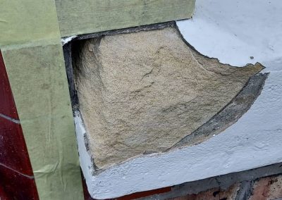 stone window sill repair
